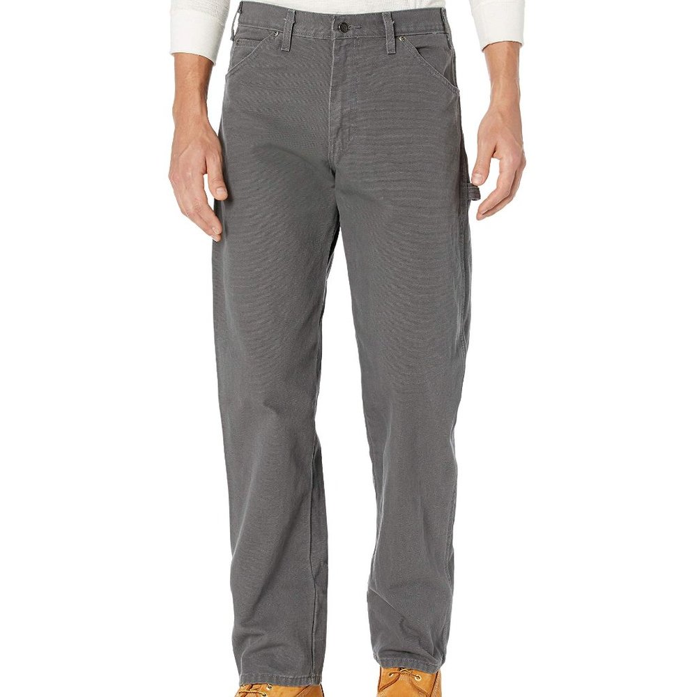 Dickies Carpenter Jeans Gray Relaxed Straight-Leg